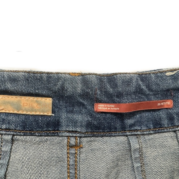 Anthropologie Pilcro The Skipper Wide-Leg Cropped Jeans Petite 25 - Picture 9 of 14